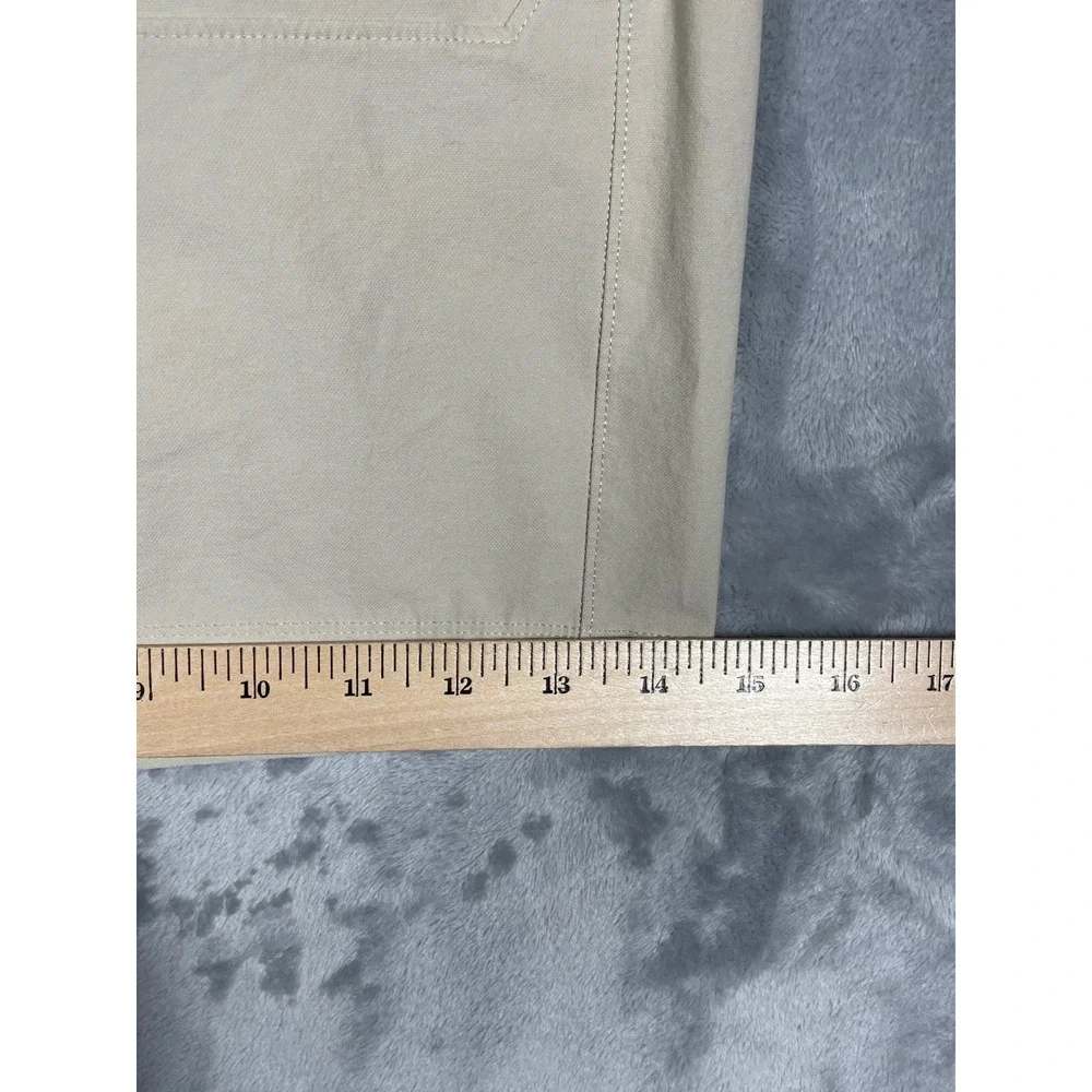 Lululemon Lab Utilitech Shorts Mens XXL Beige Tan Drawstring LM7BDES